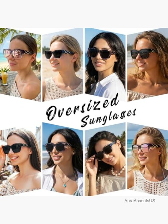 Polarized Fit Over Sunglasses Oversized Square UV400 Protection for Driving main image 4